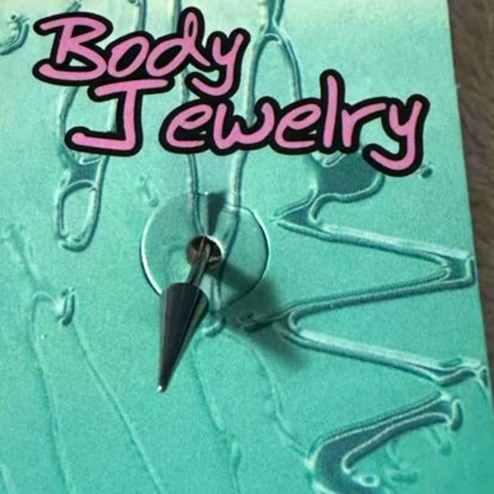 3/$48 Body Jewelry|NWOT Straight Bar 2 sided Spike BUY 2 get a 3rd Free